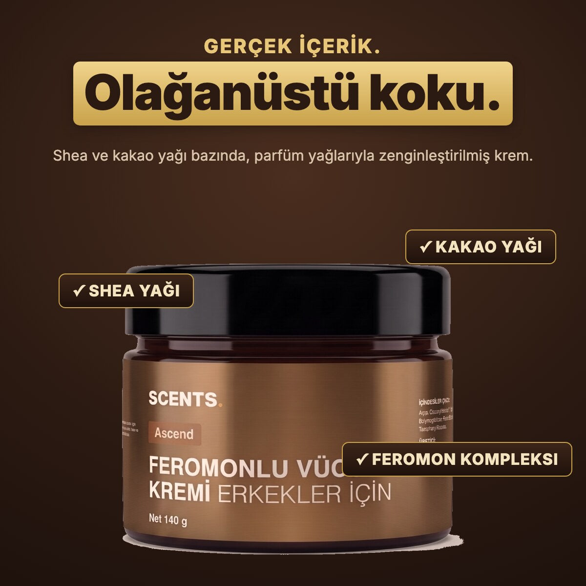 SCENTS Ascend · içerik