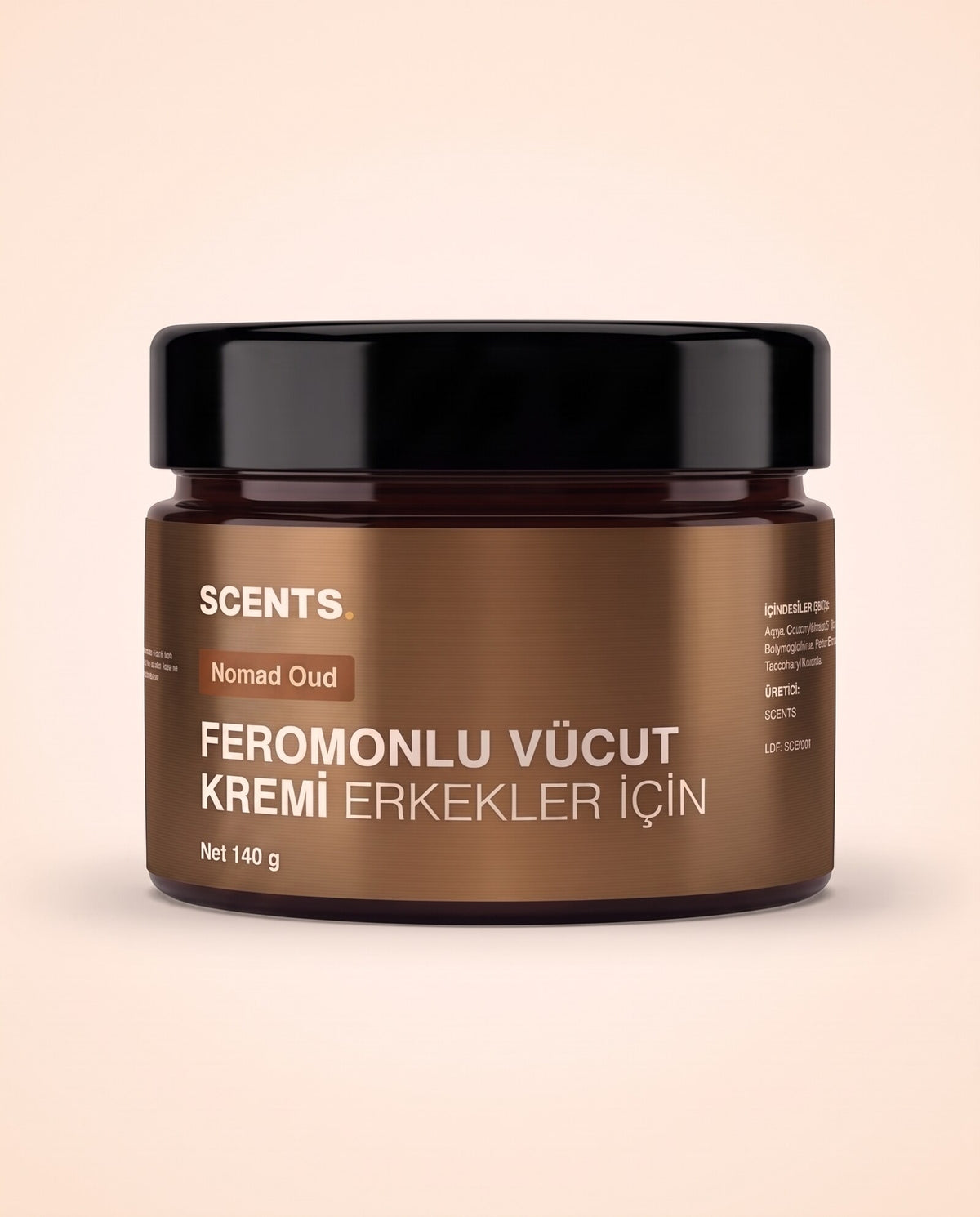 SCENTS Nomad Oud feromonlu vücut kremi 140 g