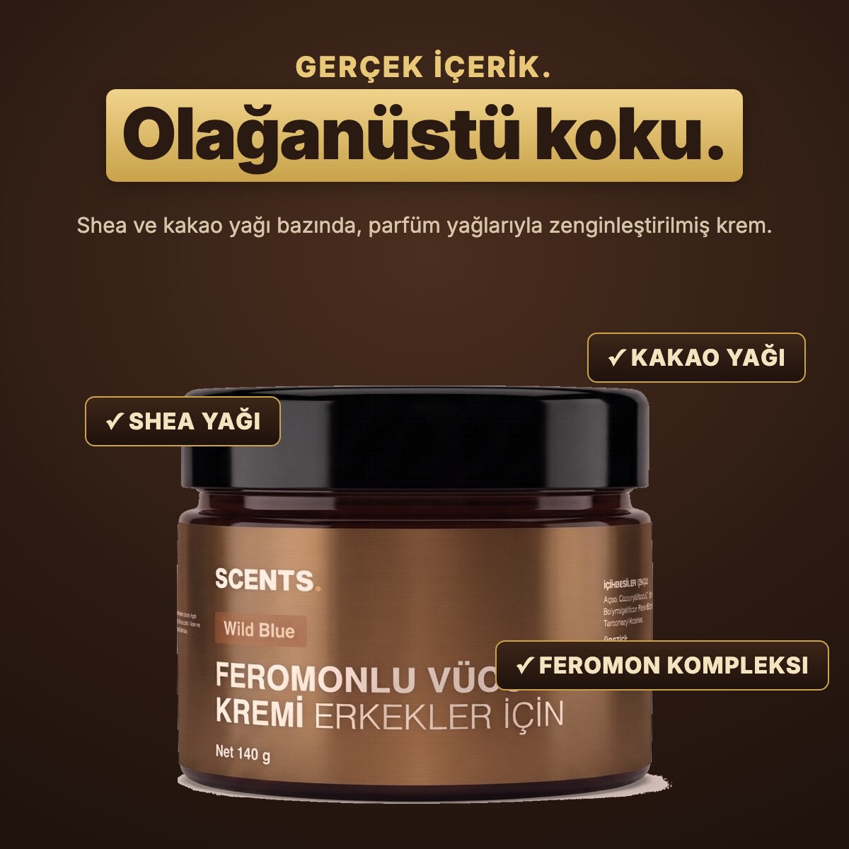 SCENTS Wild Blue · içerik