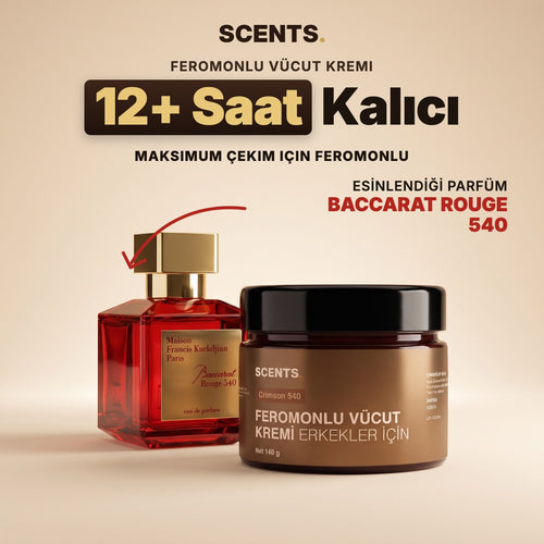 SCENTS Crimson 540 · esinlendiği parfümle