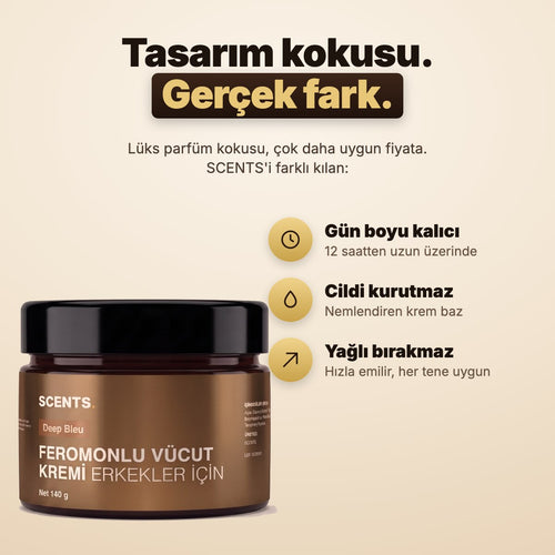SCENTS Deep Bleu · özellikler