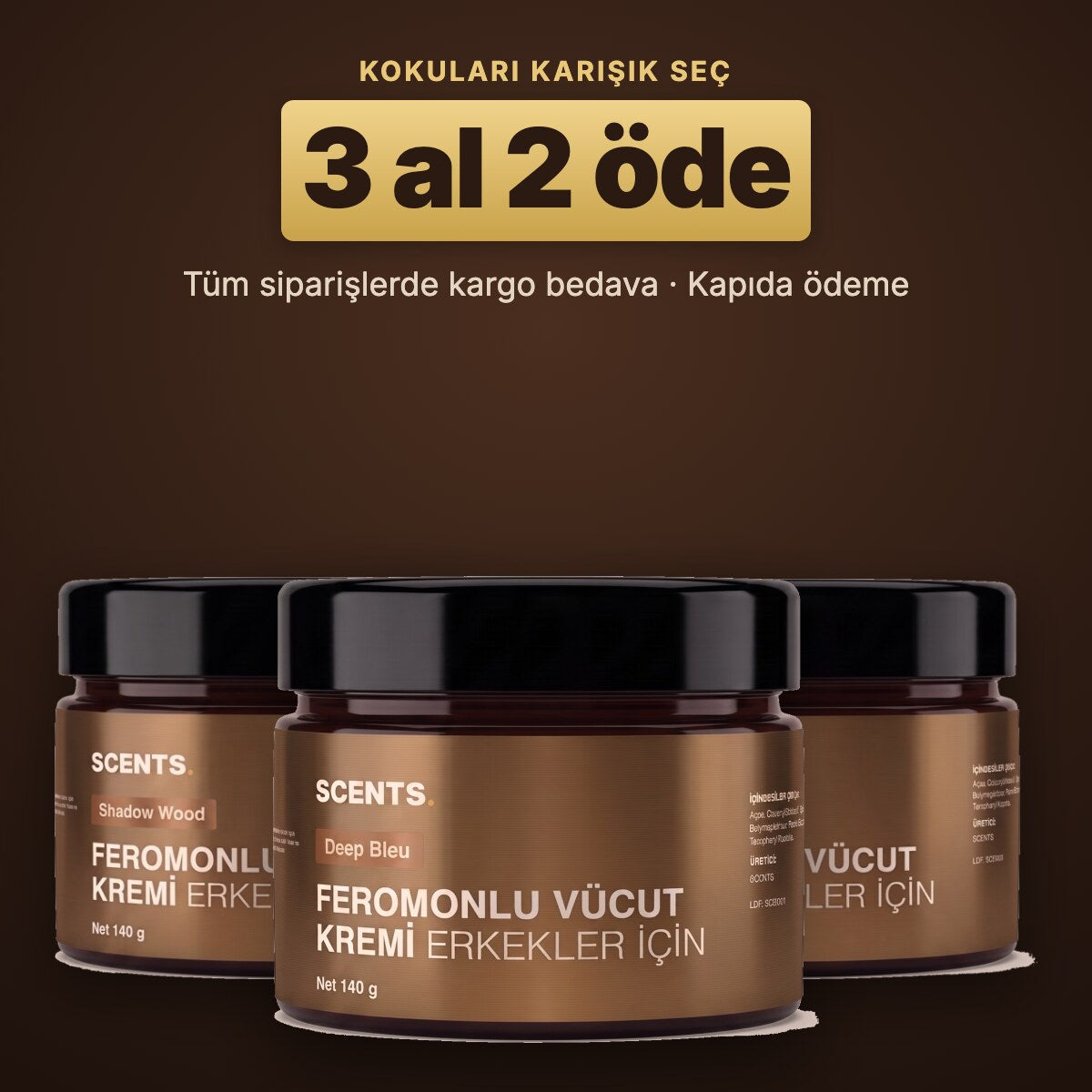 SCENTS Deep Bleu · 3 al 2 öde