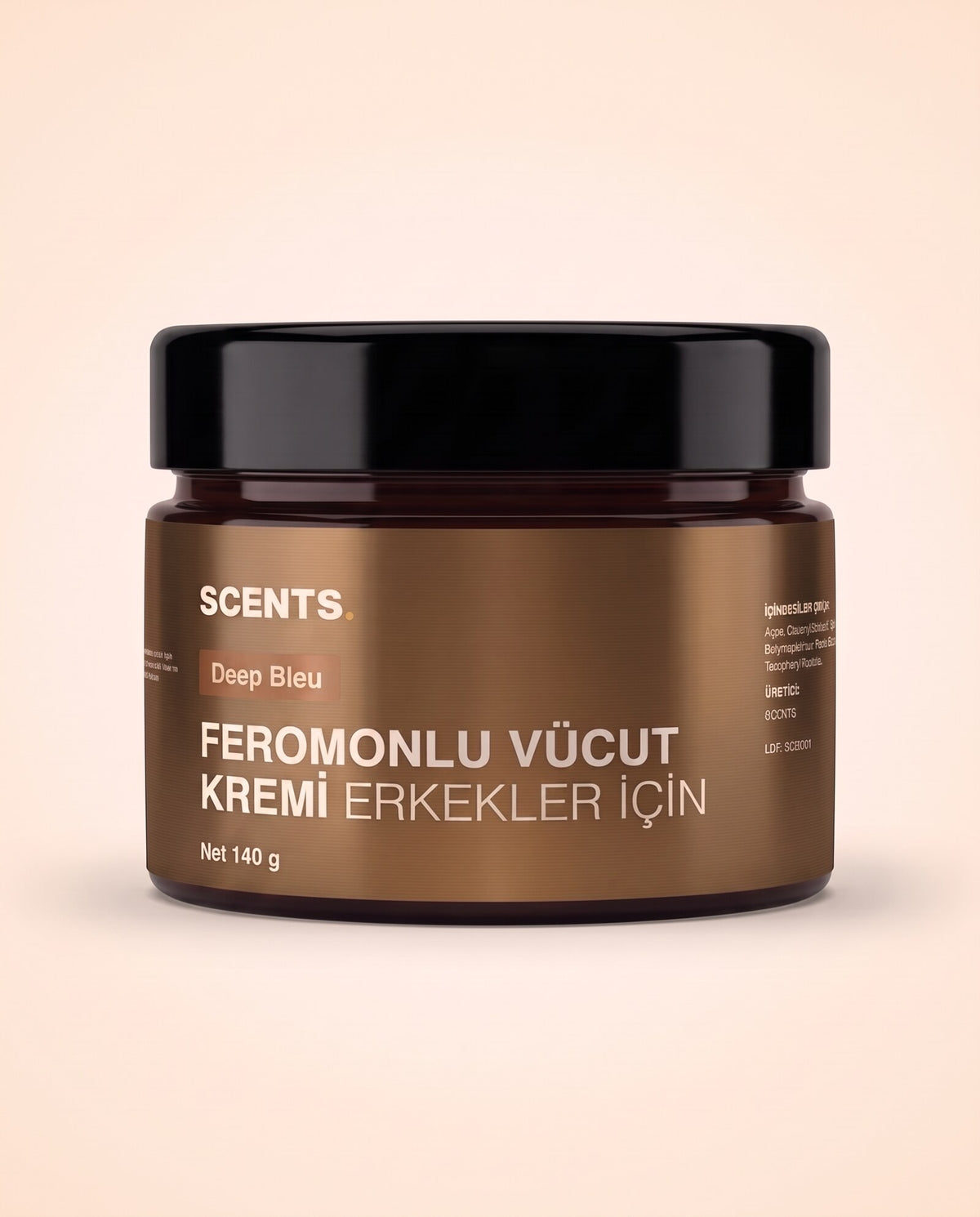 SCENTS Deep Bleu feromonlu vücut kremi 140 g