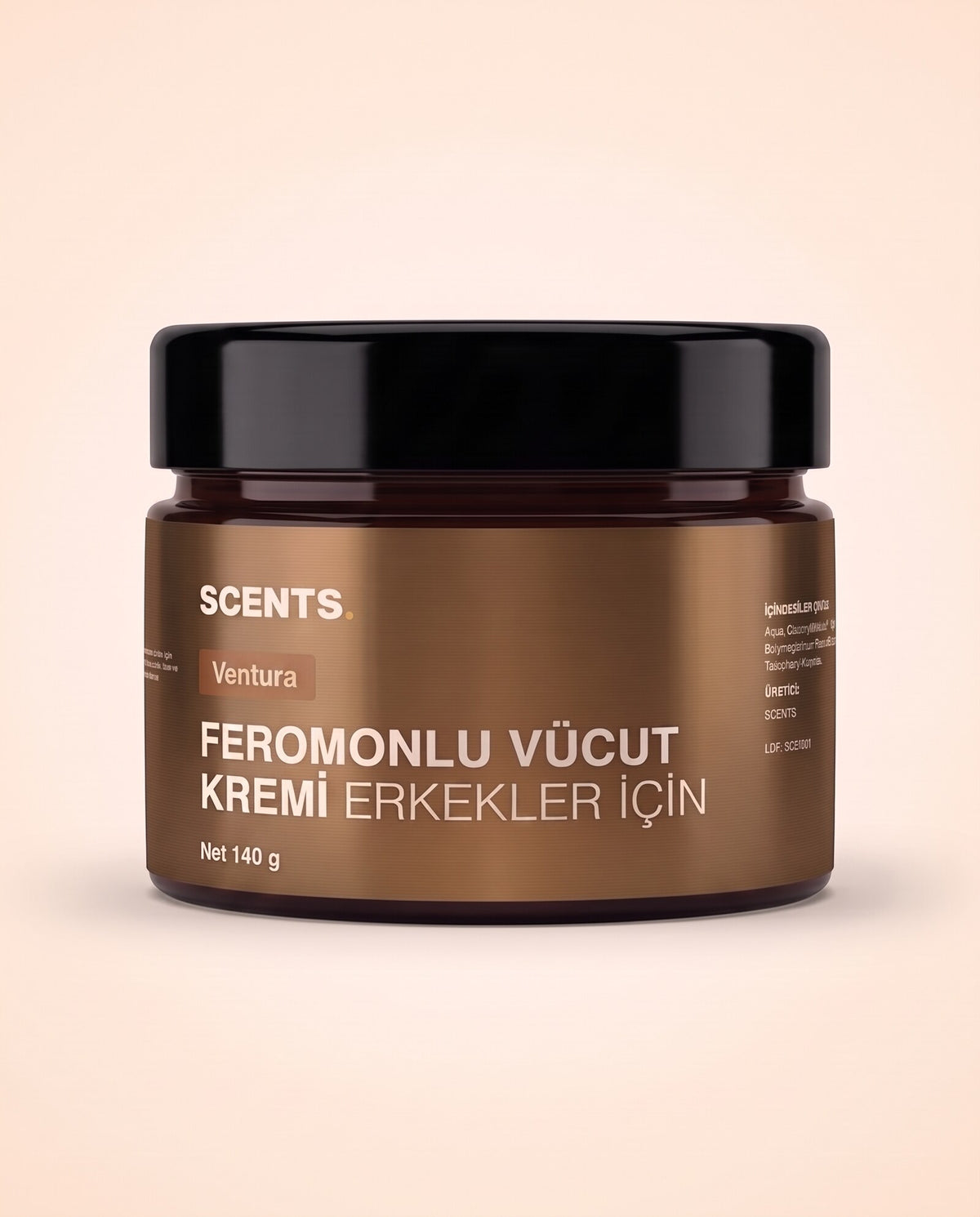 SCENTS Ventura feromonlu vücut kremi 140 g