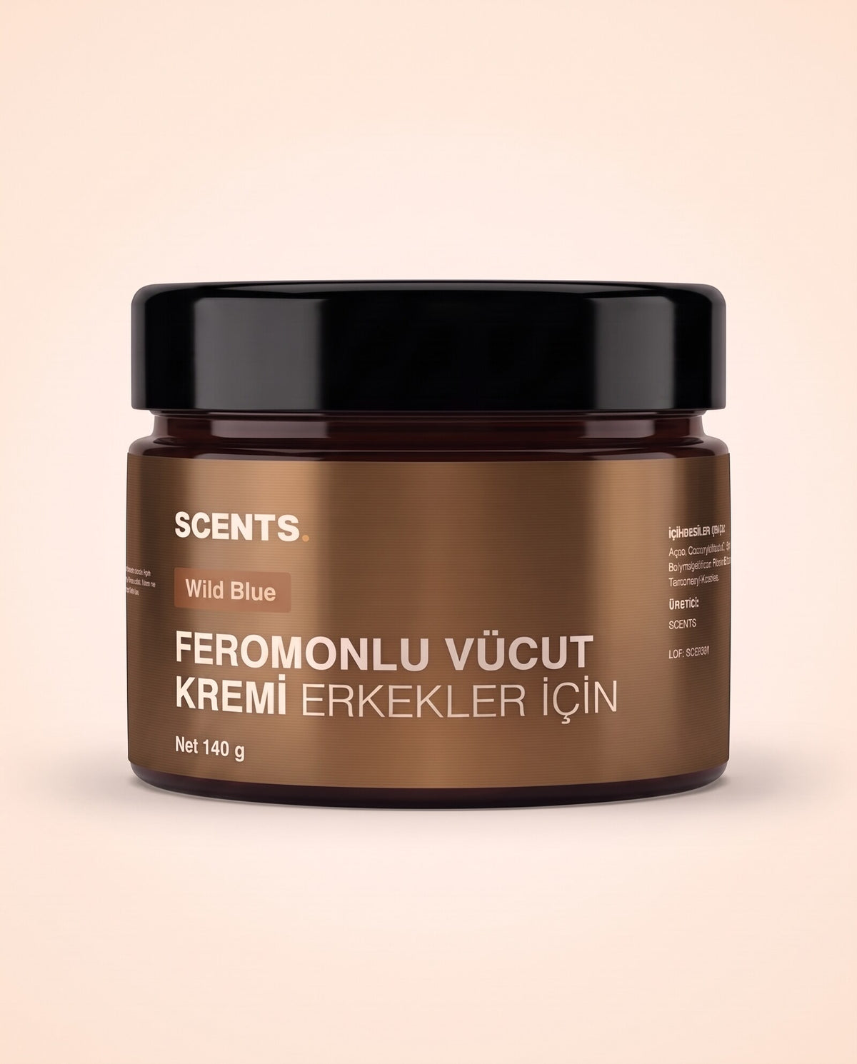 SCENTS Wild Blue feromonlu vücut kremi 140 g