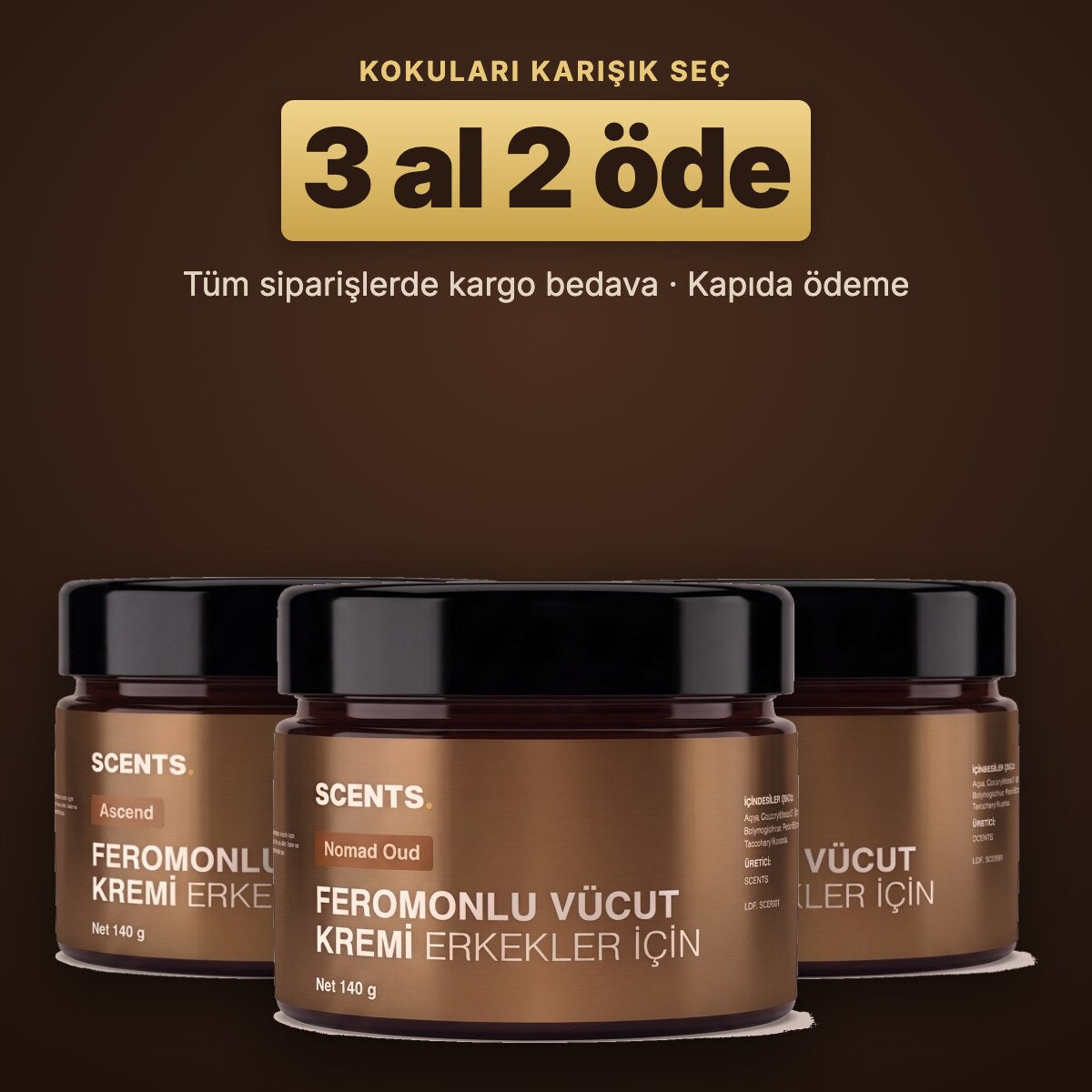 SCENTS Nomad Oud · 3 al 2 öde