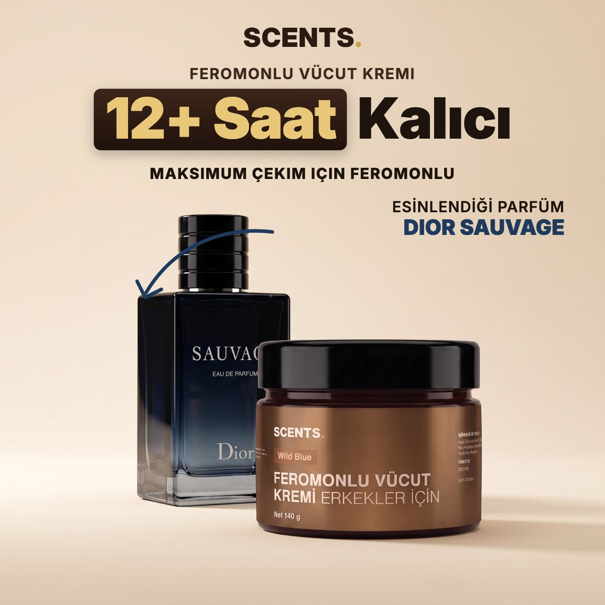 SCENTS Wild Blue · esinlendiği parfümle